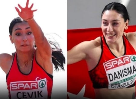 Milli atletler şampiyonada saç saça baş başa kavga etti