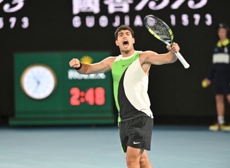 Carlos Alcaraz tarihe geçti