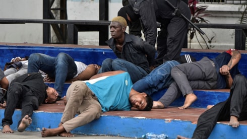 'Savaş hali' ilan edilen Ekvador'da yüzlerce çete üyesi yakalandı... Ölü ve yaralılar var