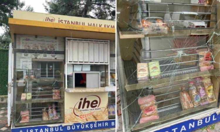 İstanbul'da Halk Ekmek büfesine saldıran kişi tutuklandı